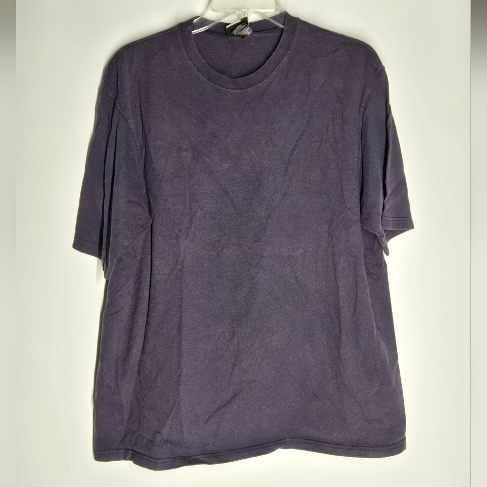 Beefy Silver Blue Short Sleeve Tee